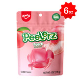 Peelerz - Peelable Gummy Peach Flavor - 6oz
